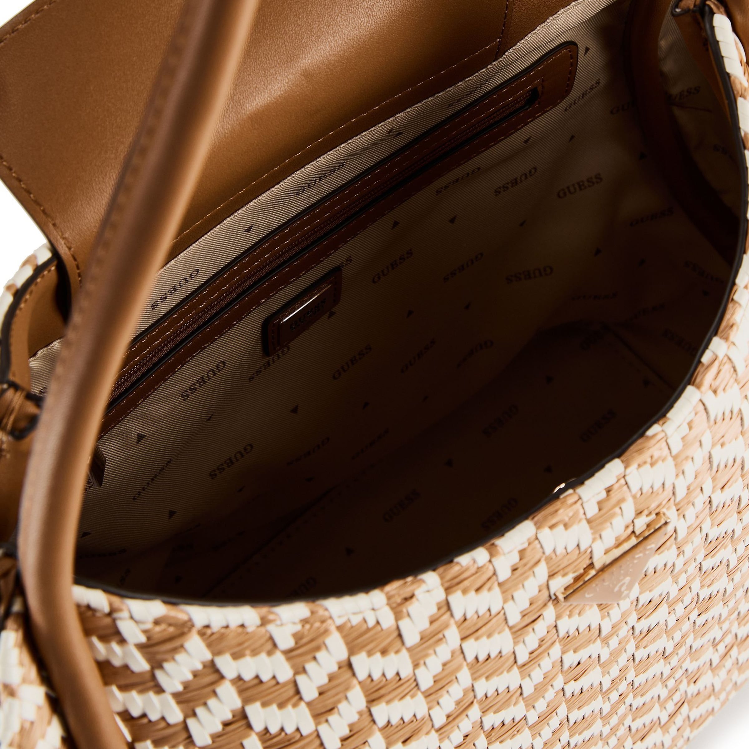 Cabas 'Tessi' GUESS en marron