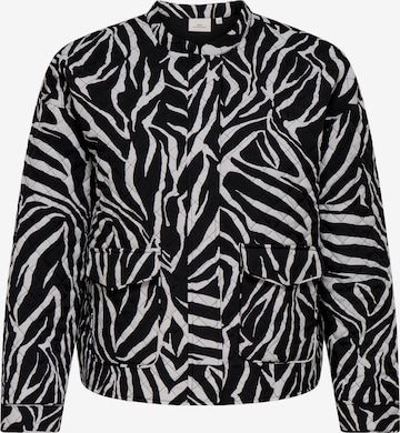 ONLY Carmakoma - Chaqueta de entretiempo 'HALLIE' en negro: frente