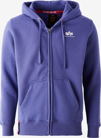 lillā ALPHA INDUSTRIES Sportiska jaka: no priekšpuses