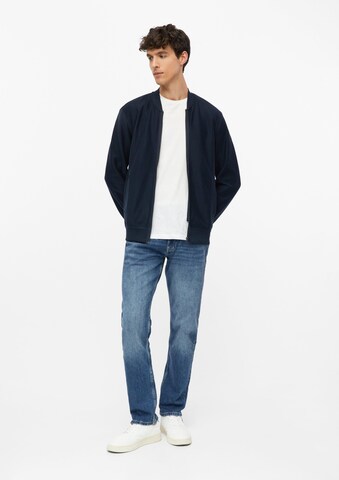 s.Oliver - Sudadera con cremallera en azul