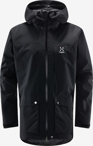 Haglöfs Outdoor jacket 'Rubus GTX' in Black: front