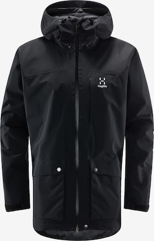 Haglöfs Outdoor jacket 'Rubus GTX' in Black: front