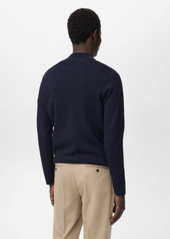 MANGO MAN Sweater 'Luxusp' in Blue