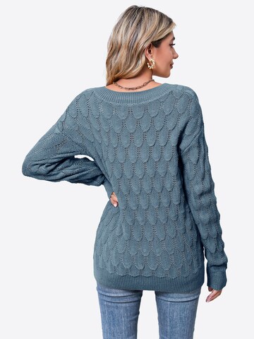 Imily Bela Pulover | modra barva: zadnja stran