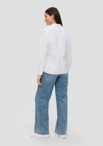 s.Oliver Blouse in White: back