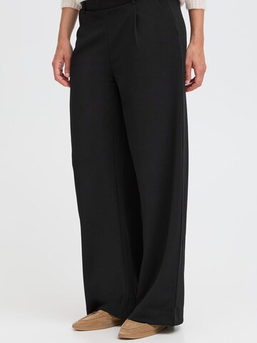 Oxmo Regular Trousers 'BMMTAYRA' in Black: front