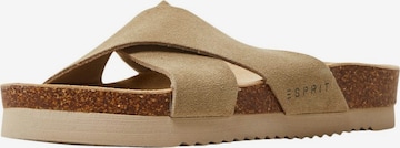 ESPRIT Mules in Beige: front