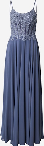 mascara Suknia wieczorowa w kolorze niebieski: przód