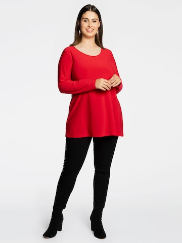 Yoek Tunic ' Tiffany ' in Red