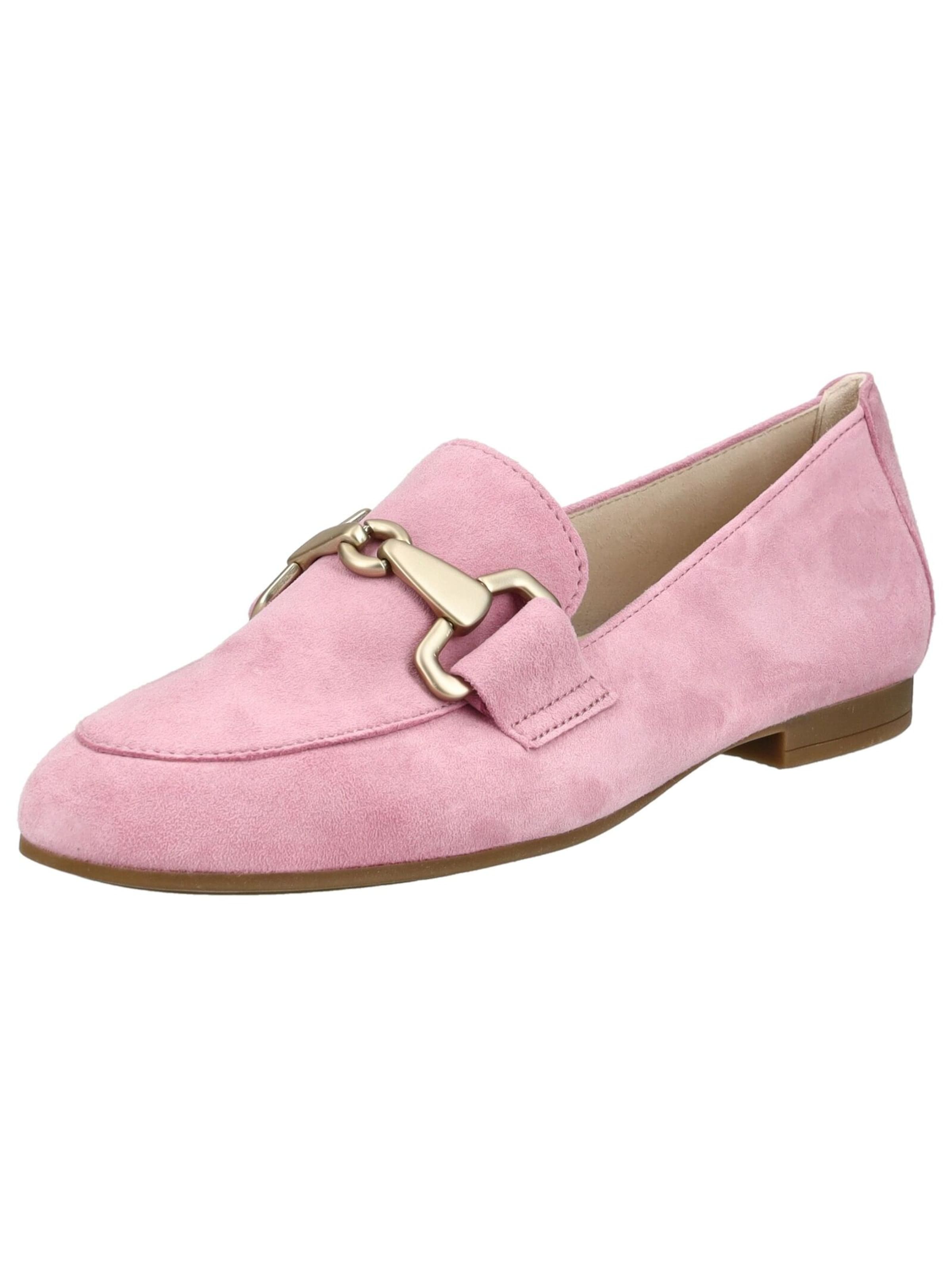 Chaussure basse GABOR en rose : devant