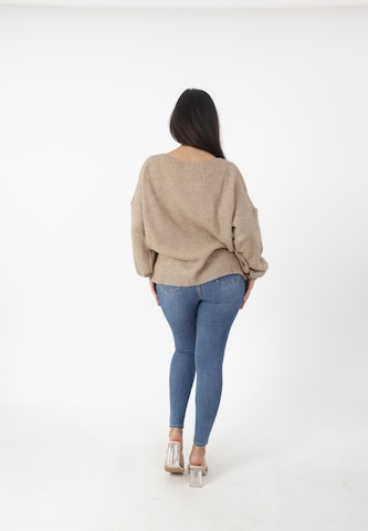 Elara Pullover i brun