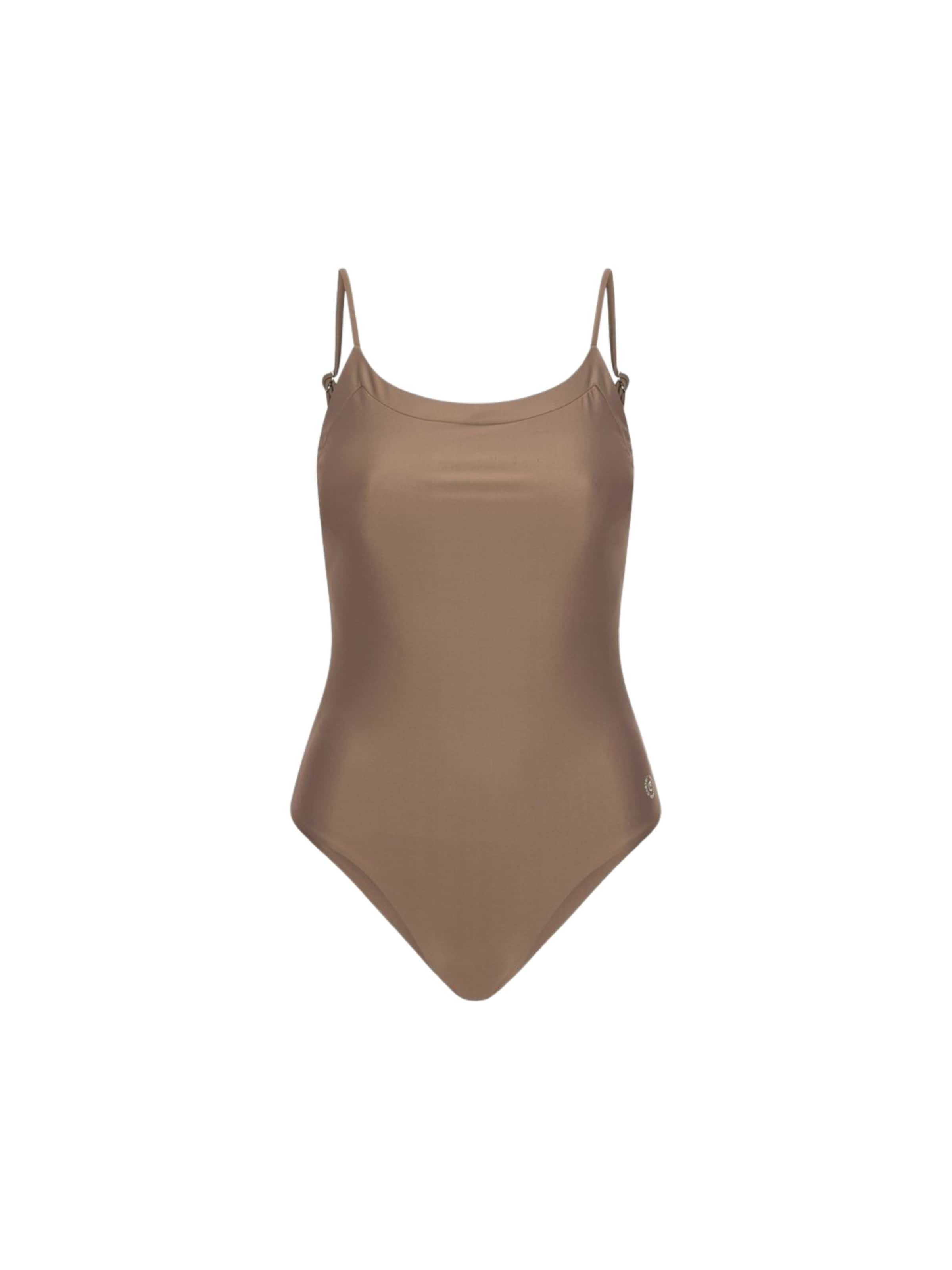 Maillot de bain ' Penida ' Copenhagen Cartel en marron : devant