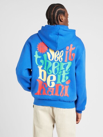 Karl Kani Sweatshirt in Blauw: voorkant