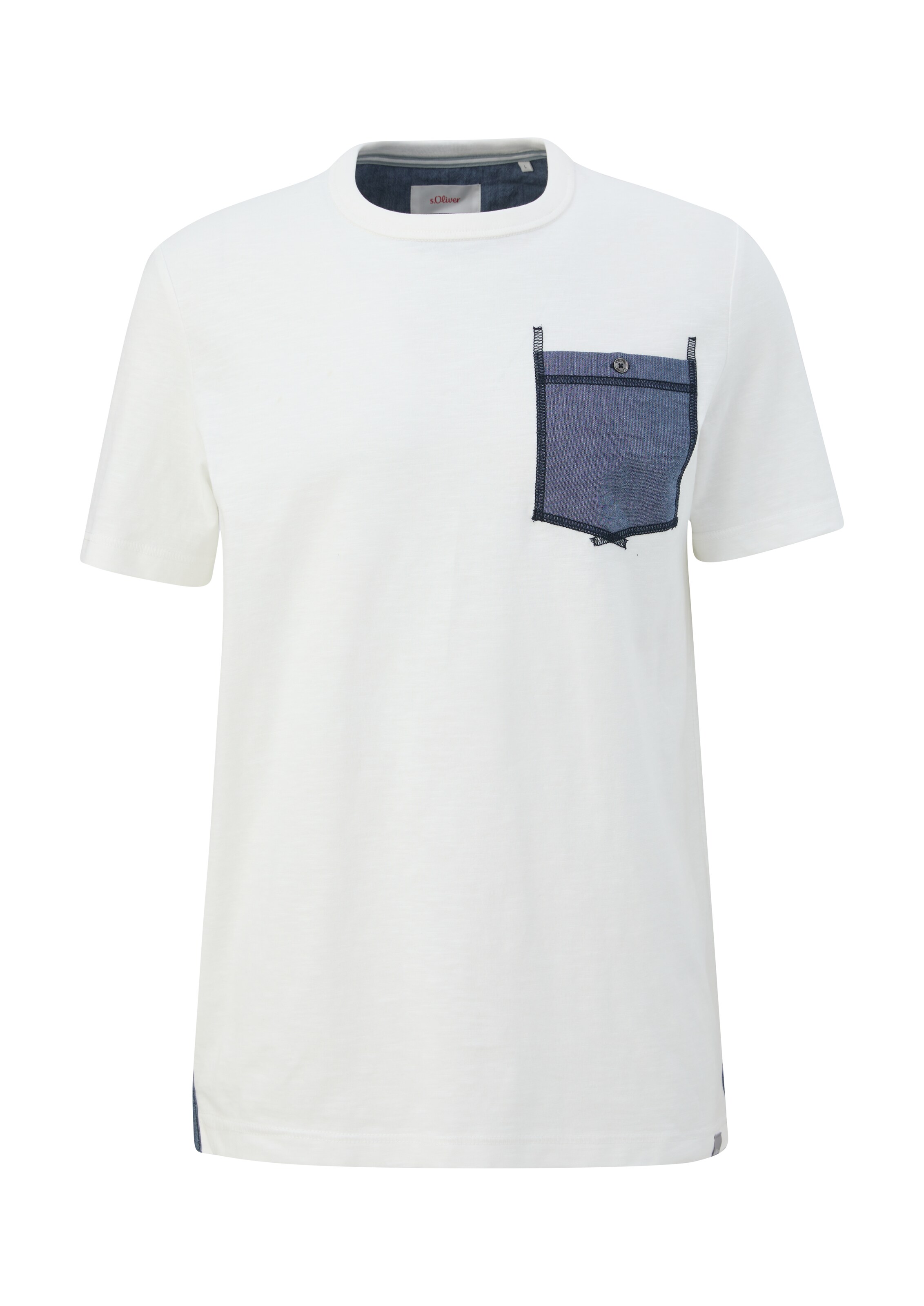 s.Oliver Shirt in White: front