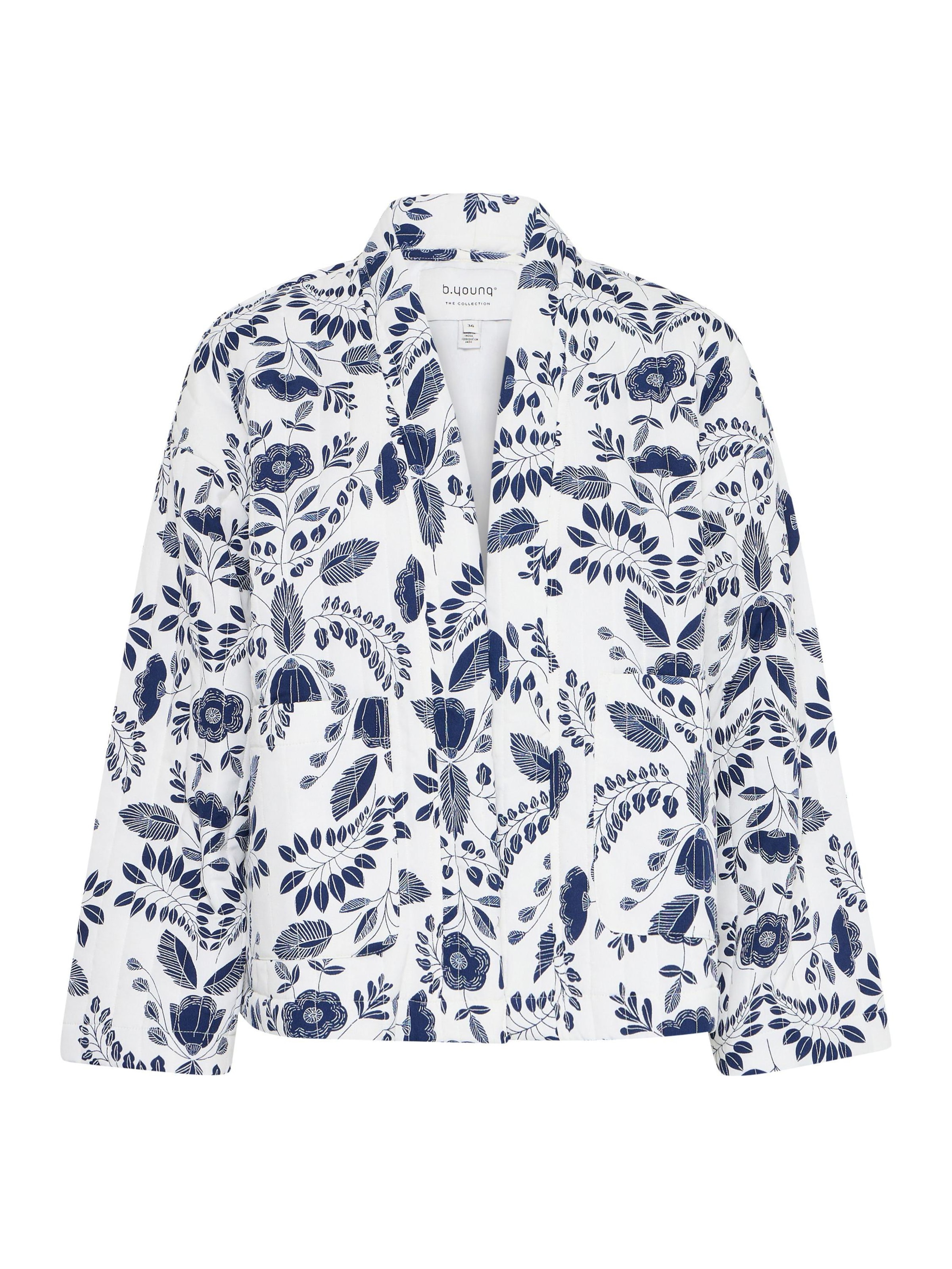 b.young Jacke 'DAIMA' in Blau: Vorderseite