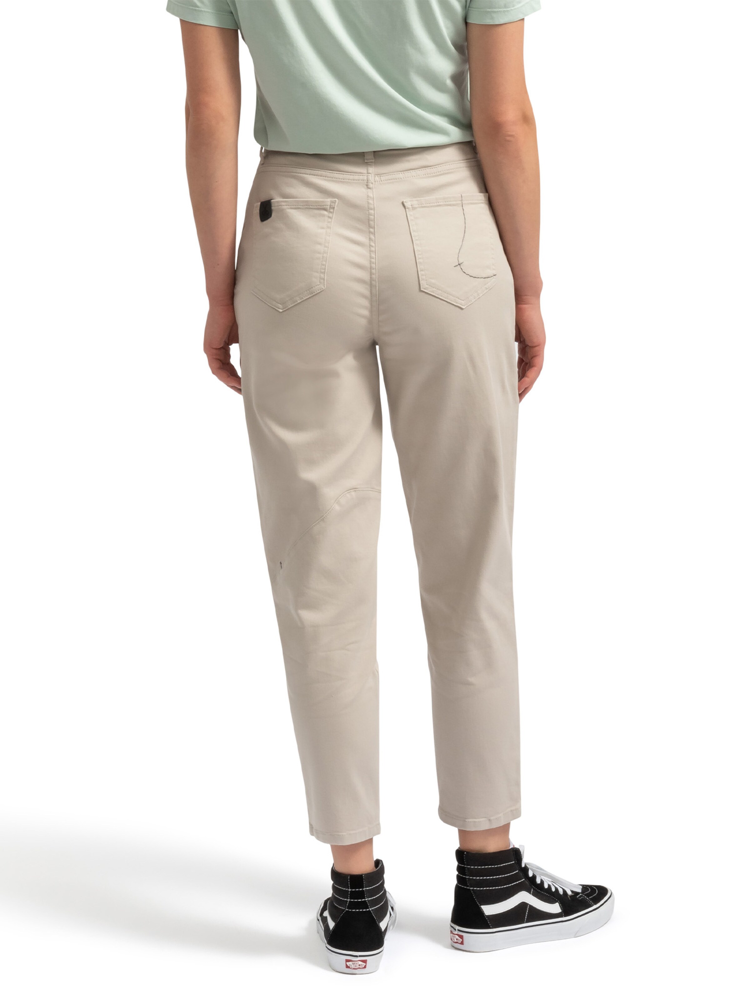 Kaft Regular Bandplooibroek 'Panoes' in Beige