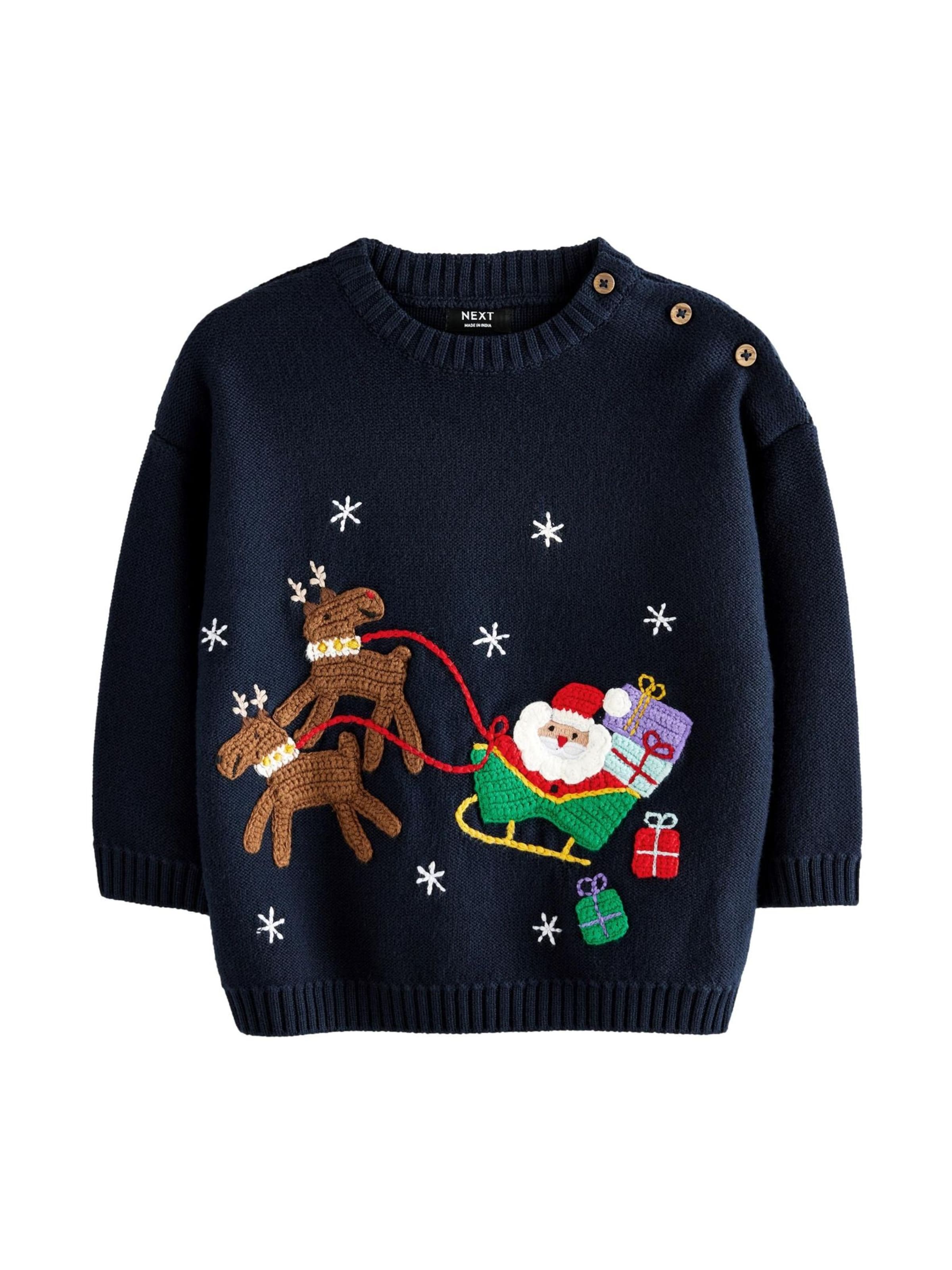 Pull-over Next en bleu : devant