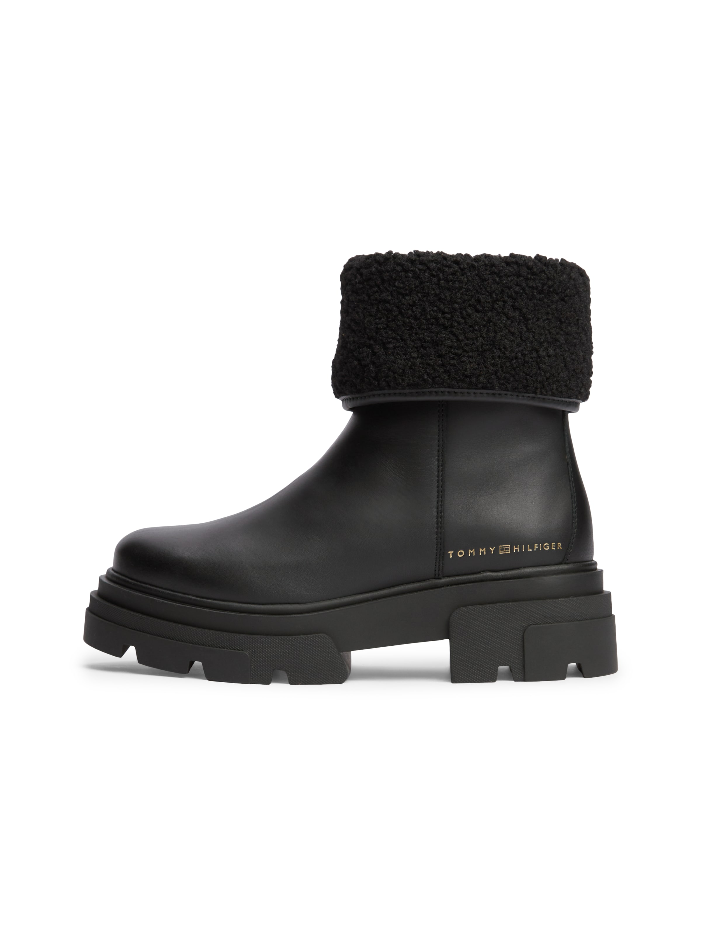 Stivaletto di TOMMY HILFIGER in nero: frontale