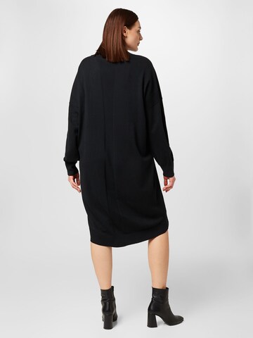 Esprit Curves Knitted dress in Black