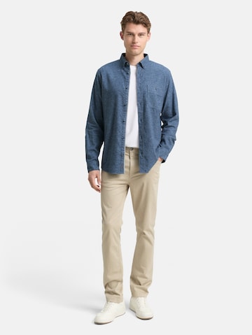 TOM TAILOR Regular Fit Hemd in Blau