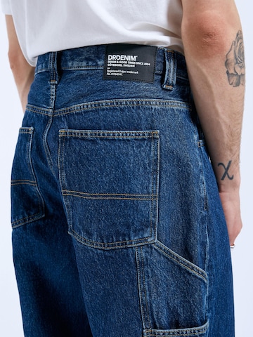 Dr. Denim Loosefit Jeans 'Colt Worker Cargo' in Blauw