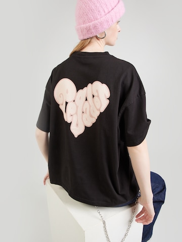 Tricou 'GALENA' de la Pegador pe negru: față