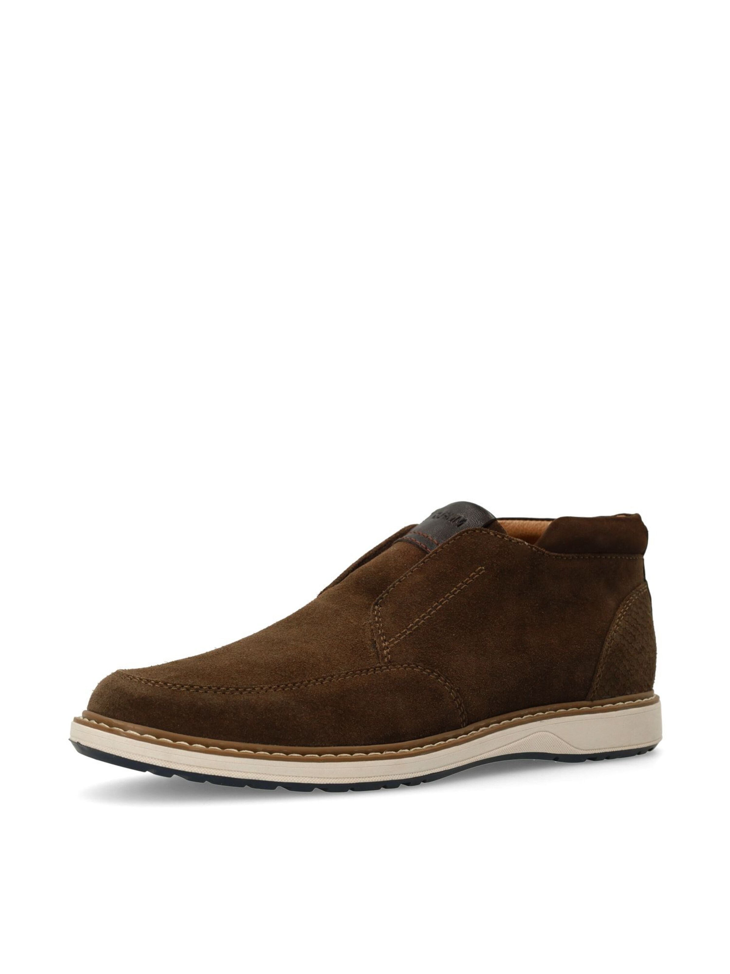 Boots MANFIELD en marron : devant