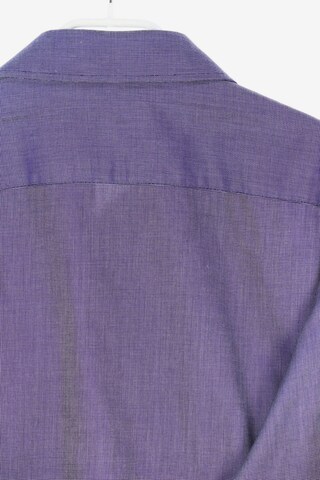 YVES GERARD Button Up Shirt in XXL in Purple