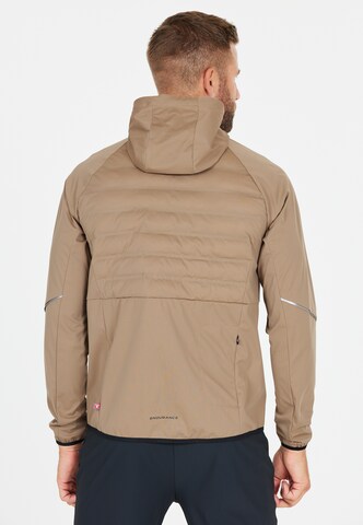 ENDURANCE Athletic Jacket 'Sander' in Brown