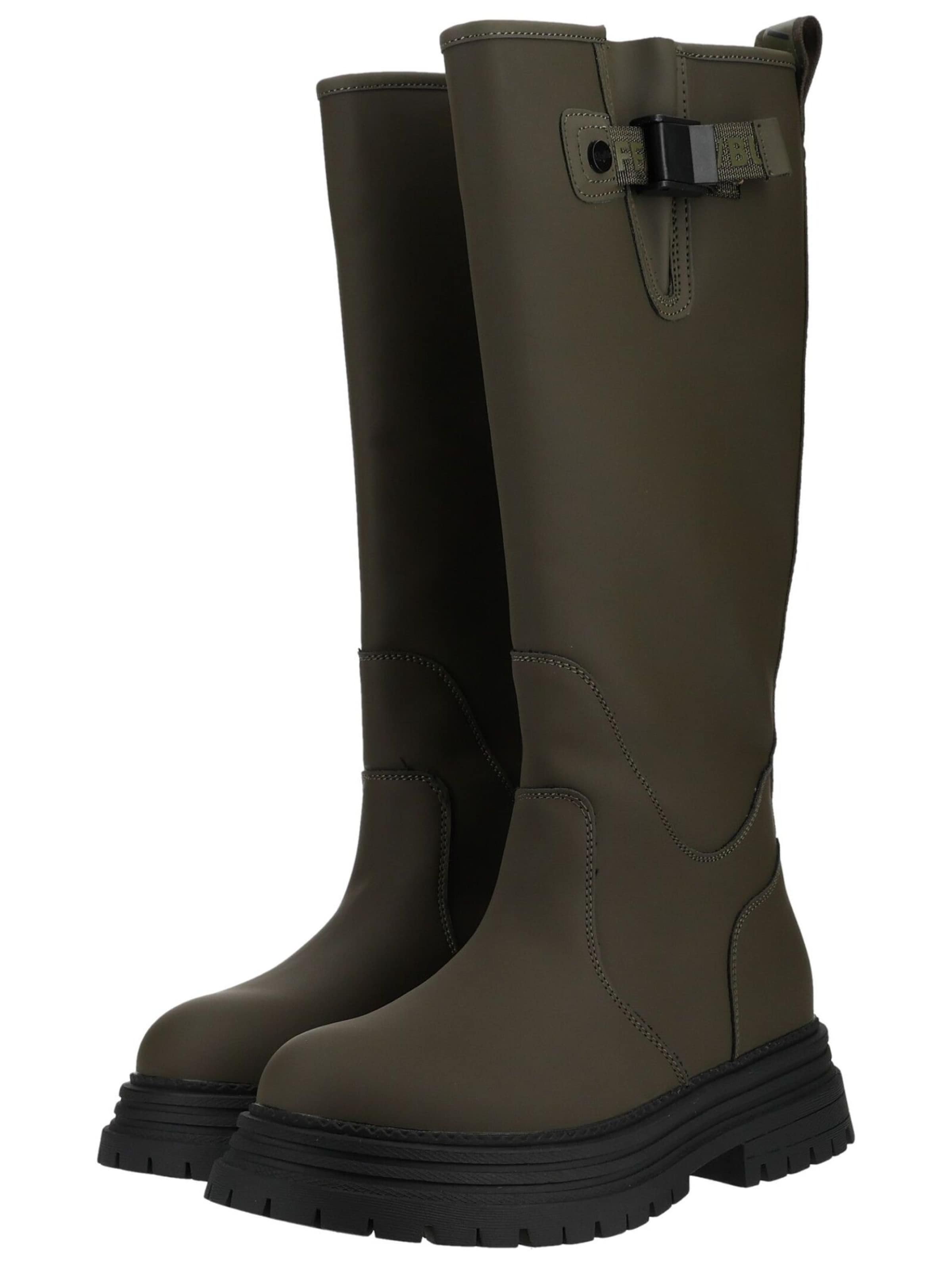 BUFFALO Boot in Green: front
