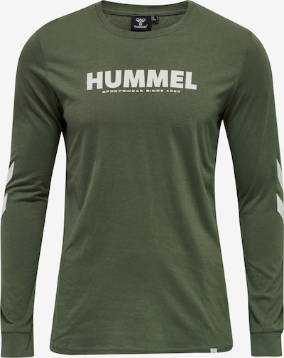 Hummel T-Shirt fonctionnel 'Legacy' en kaki / blanc, Vue avec produit