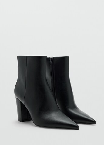MANGO Bootie 'VITTORIA' in Black: front
