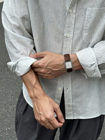 Lucleon Analog Watch 'Legacy' in Silver