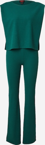 Costum cu pantaloni de la Misspap pe verde: față