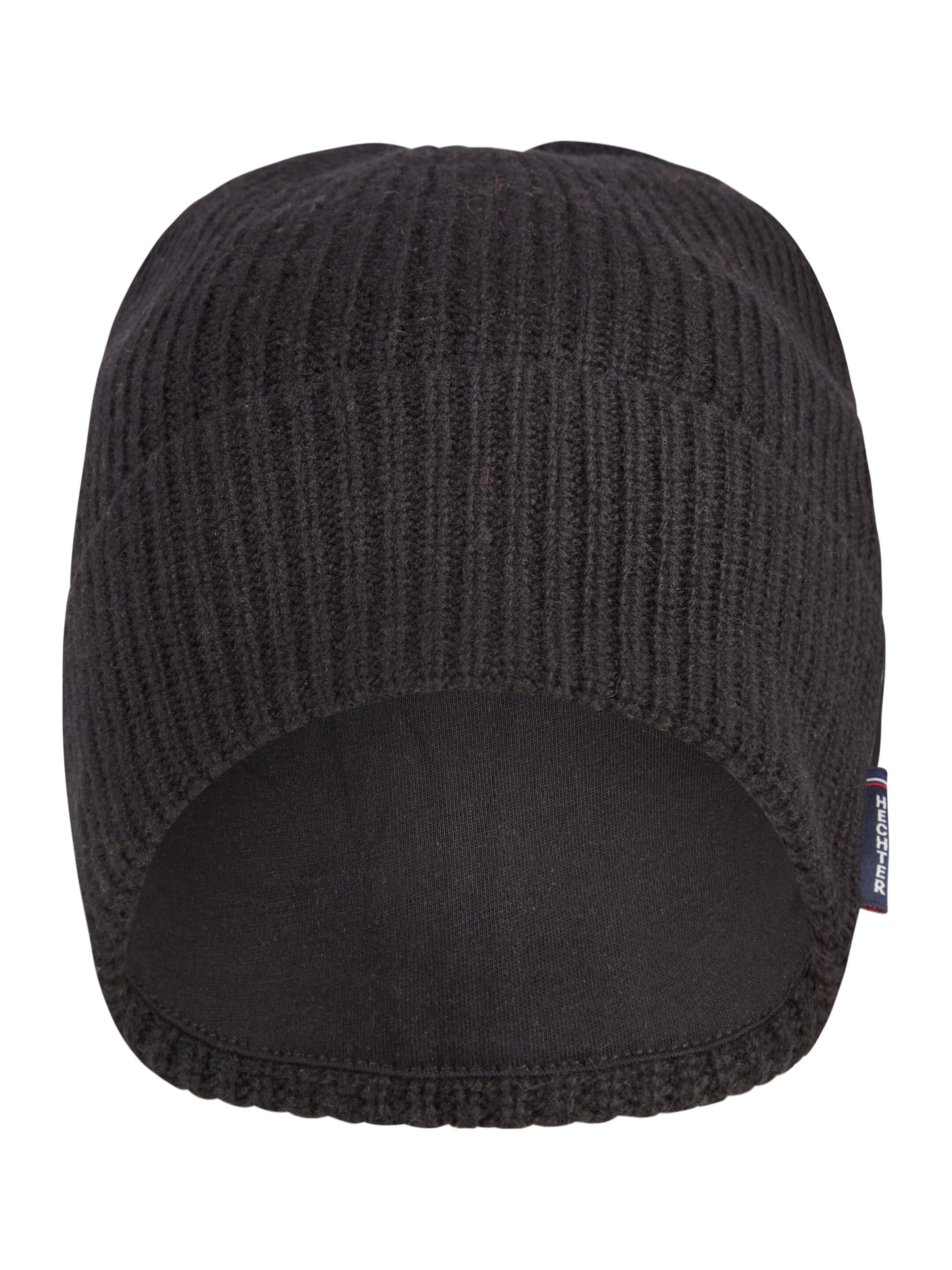 HECHTER PARIS Mütze in Schwarz: Vorderseite