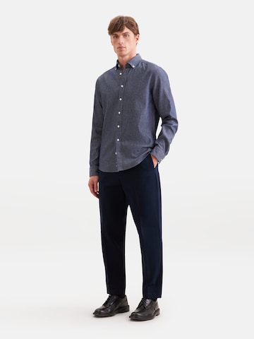 Coupe regular Chemise SEIDENSTICKER en bleu