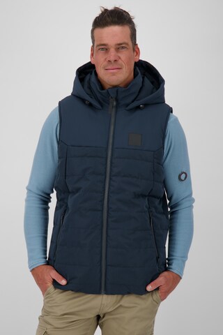 Gilet 'BlazeAK' di Alife and Kickin in blu: frontale