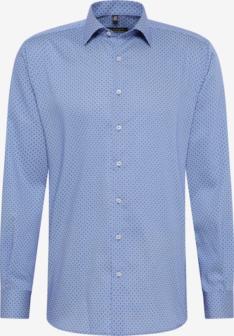 ETERNA Regular fit Business Shirt in Blue: front