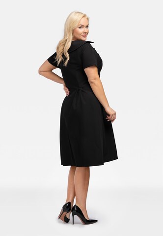 Robe-chemise ' KATARZYNA ' Karko en noir