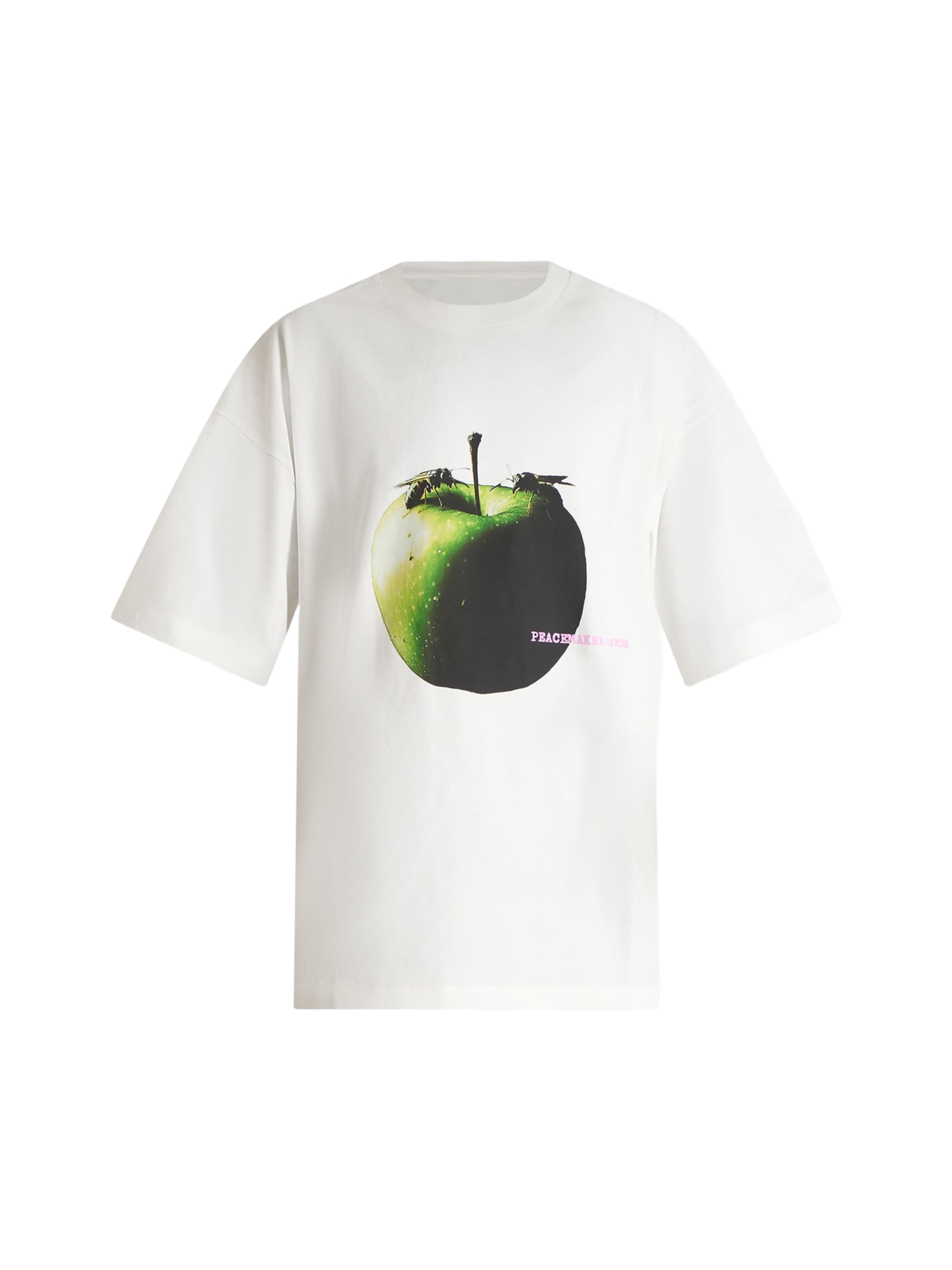 OAMC PEACEMAKER T-Shirt in Weiß: Vorderseite