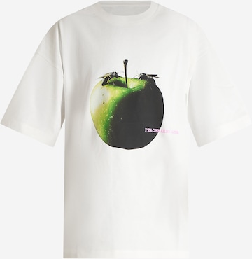 T-Shirt OAMC PEACEMAKER en blanc : devant