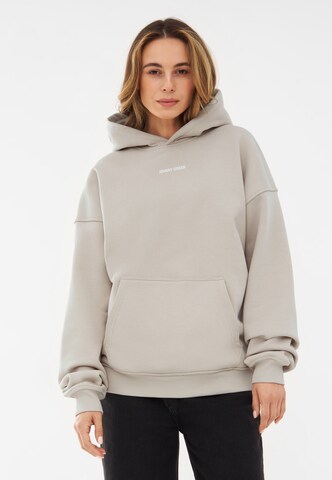 Johnny Urban Hoodie 'Cody Oversized' in Beige: Vorderseite