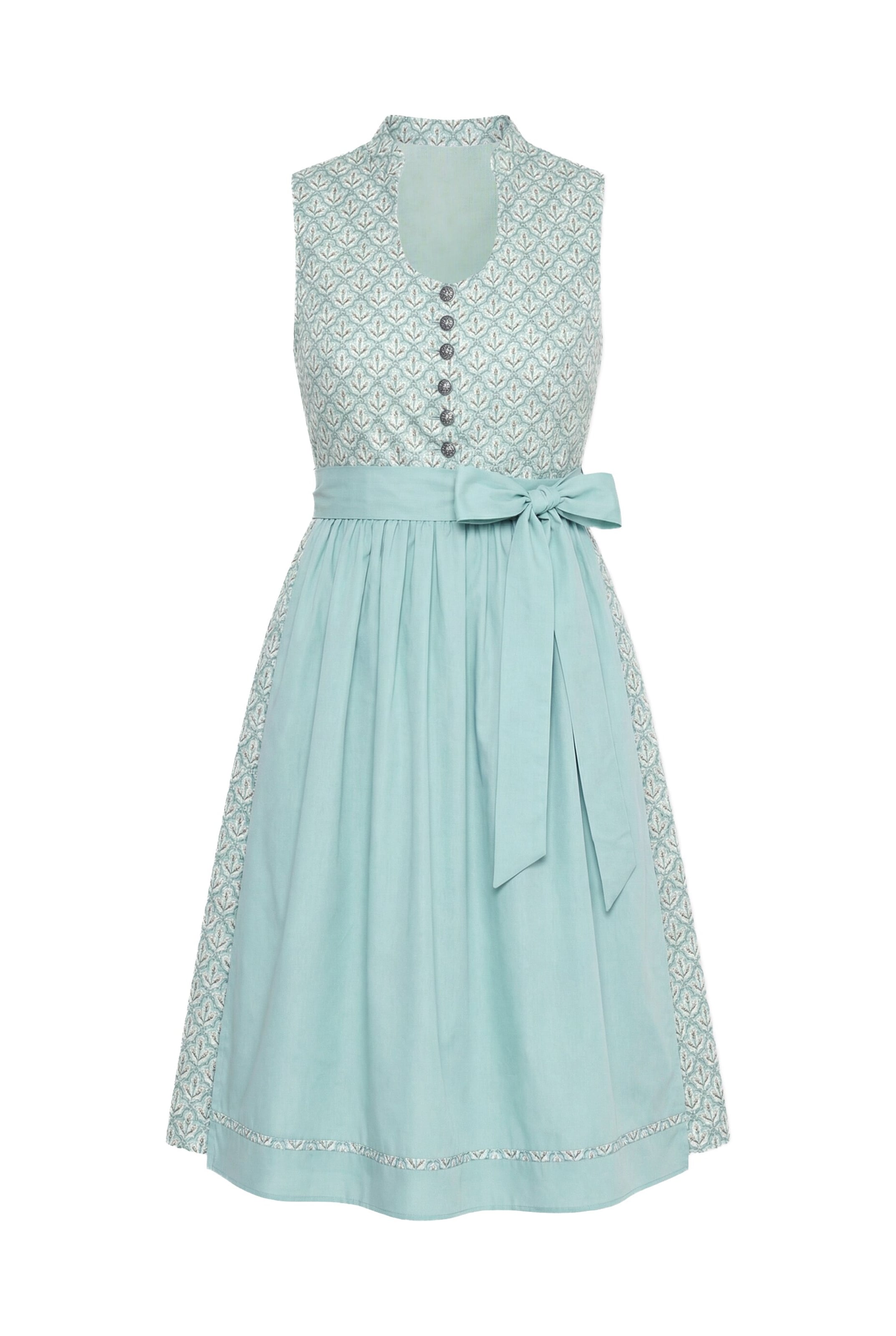 Ulla Popken Dirndl in Green: front