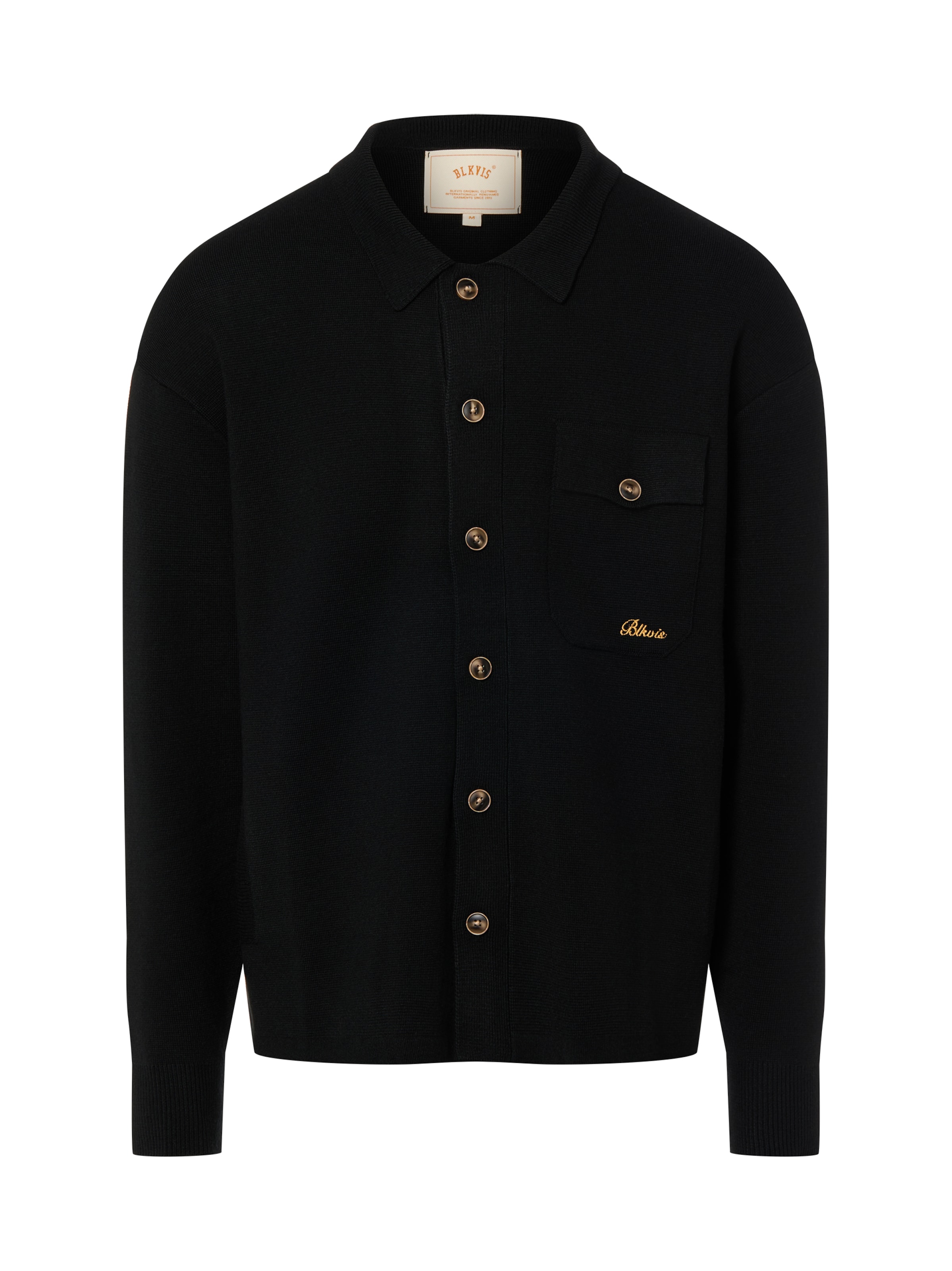 BLKVIS Strickjacke in Schwarz: Vorderseite