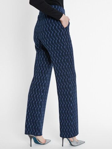 Ana Alcazar Regular Trousers in Blue