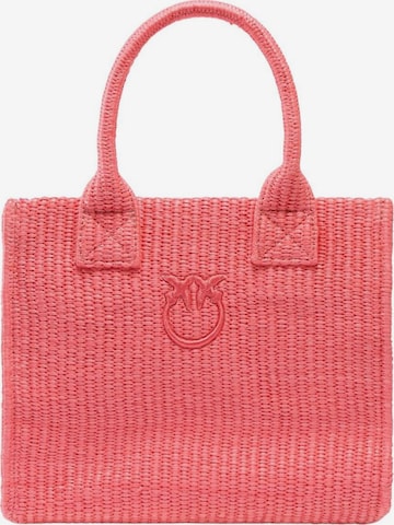 Cabas 'RAFIA BORSA' PINKO en rose : devant