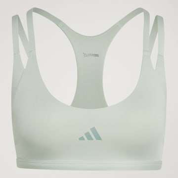 ADIDAS PERFORMANCE - Soutien Bustier Soutien de desporto 'Optime Workout' em verde