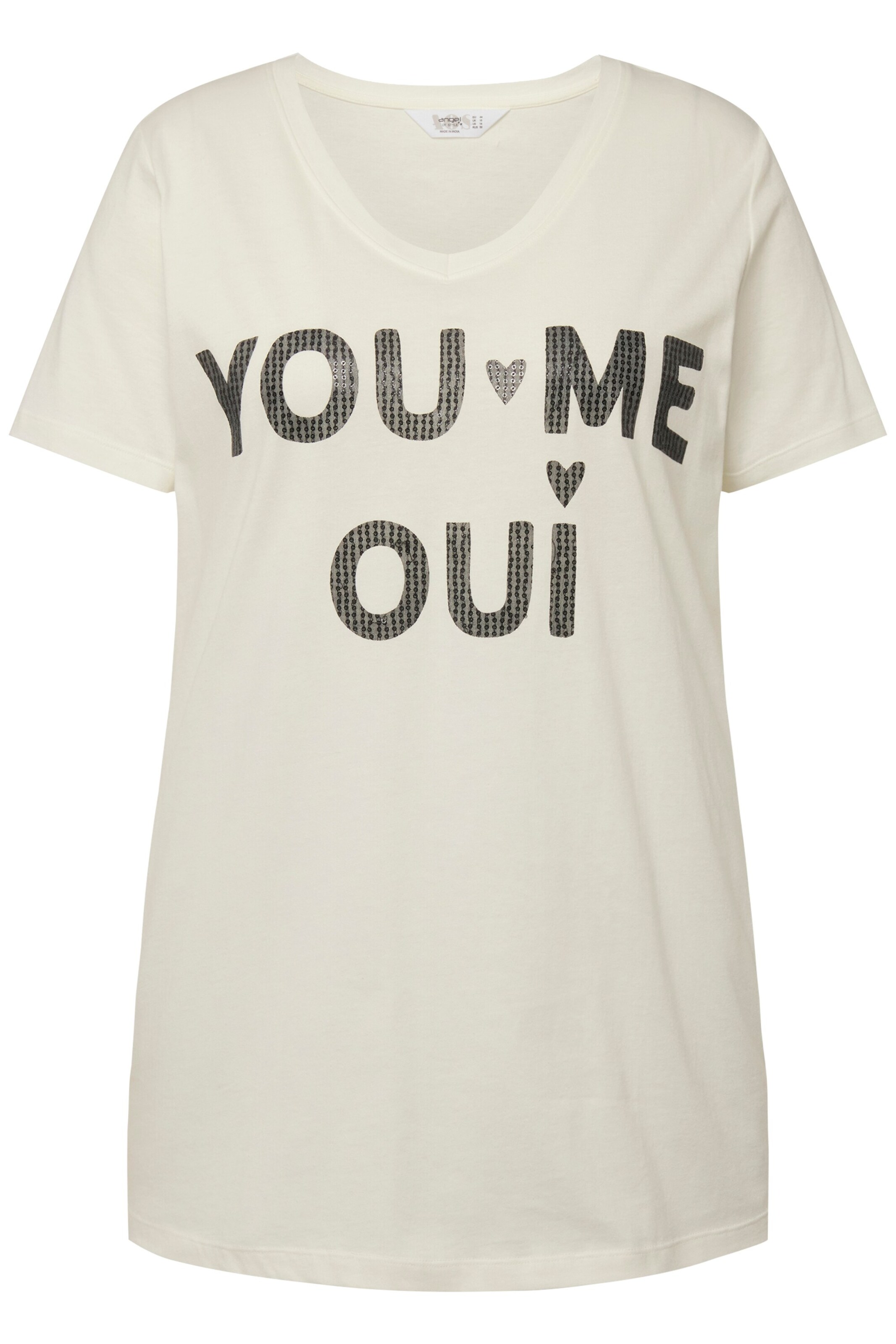 Angel of Style Shirt in Weiß: Vorderseite