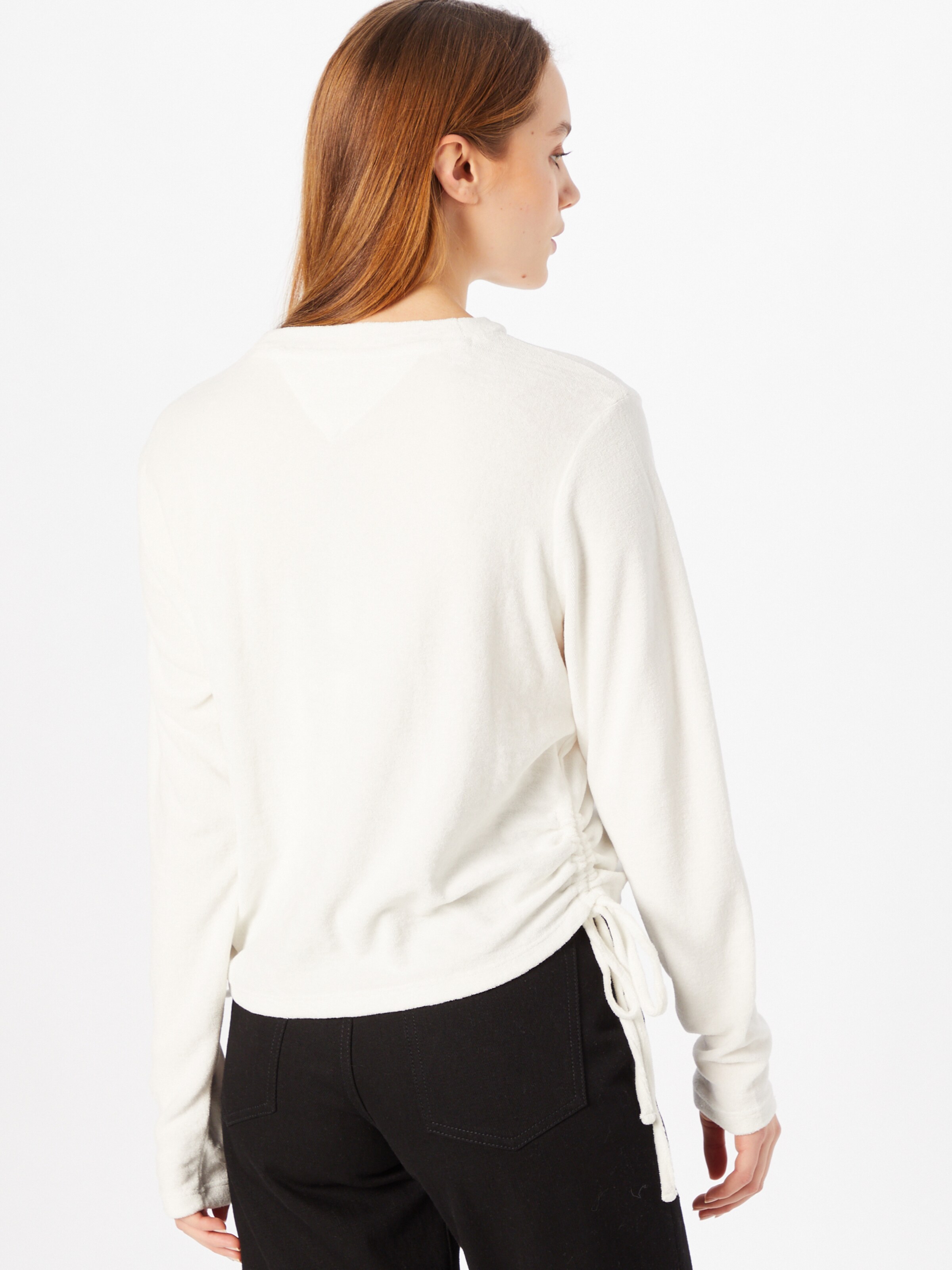 Frauen Sweat Tommy Jeans Sweatshirt in Weiß - LP54099 Frauen Sweat Tommy Jeans Sweatshirt in Weiß - LP54099