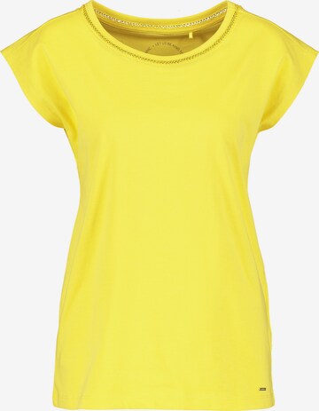 T-shirt TAIFUN en jaune